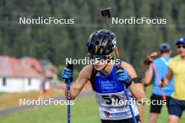 26.08.2023, Brezno-Osrblie, Slovakia (SVK): Irati Cuadrado Noain (ESP) - IBU Summer Biathlon World Championships, sprint women, Brezno-Osrblie (SVK). www.nordicfocus.com. © Manzoni/NordicFocus. Every downloaded picture is fee-liable.