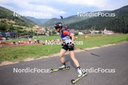 26.08.2023, Brezno-Osrblie, Slovakia (SVK): Henrieta Horvatova (SVK) - IBU Summer Biathlon World Championships, sprint women, Brezno-Osrblie (SVK). www.nordicfocus.com. © Manzoni/NordicFocus. Every downloaded picture is fee-liable.