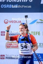 26.08.2023, Brezno-Osrblie, Slovakia (SVK): Tereza Vinklarkova (CZE) - IBU Summer Biathlon World Championships, sprint women, Brezno-Osrblie (SVK). www.nordicfocus.com. © Manzoni/NordicFocus. Every downloaded picture is fee-liable.