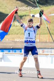 24.08.2023, Brezno-Osrblie, Slovakia (SVK): Matija Legovic (CRO) - IBU Summer Biathlon World Championships, super sprint junior men, Brezno-Osrblie (SVK). www.nordicfocus.com. © Manzoni/NordicFocus. Every downloaded picture is fee-liable.