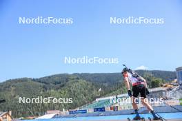 24.08.2023, Brezno-Osrblie, Slovakia (SVK): Ethan Clarke (GBR) - IBU Summer Biathlon World Championships, super sprint junior men, Brezno-Osrblie (SVK). www.nordicfocus.com. © Manzoni/NordicFocus. Every downloaded picture is fee-liable.