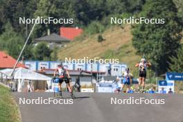 24.08.2023, Brezno-Osrblie, Slovakia (SVK): Undefined athlete competes - IBU Summer Biathlon World Championships, super sprint junior women, Brezno-Osrblie (SVK). www.nordicfocus.com. © Manzoni/NordicFocus. Every downloaded picture is fee-liable.