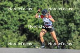 24.08.2023, Brezno-Osrblie, Slovakia (SVK): Chloe Dupont (GBR) - IBU Summer Biathlon World Championships, super sprint junior women, Brezno-Osrblie (SVK). www.nordicfocus.com. © Manzoni/NordicFocus. Every downloaded picture is fee-liable.