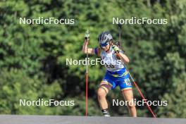 24.08.2023, Brezno-Osrblie, Slovakia (SVK): Dorina Puscariu (ROU) - IBU Summer Biathlon World Championships, super sprint junior women, Brezno-Osrblie (SVK). www.nordicfocus.com. © Manzoni/NordicFocus. Every downloaded picture is fee-liable.