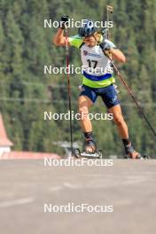 25.08.2023, Brezno-Osrblie, Slovakia (SVK): Artem Pryma (UKR) - IBU Summer Biathlon World Championships, super sprint men, Brezno-Osrblie (SVK). www.nordicfocus.com. © Manzoni/NordicFocus. Every downloaded picture is fee-liable.