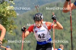 25.08.2023, Brezno-Osrblie, Slovakia (SVK): Jonas Marecek (CZE) - IBU Summer Biathlon World Championships, super sprint men, Brezno-Osrblie (SVK). www.nordicfocus.com. © Manzoni/NordicFocus. Every downloaded picture is fee-liable.