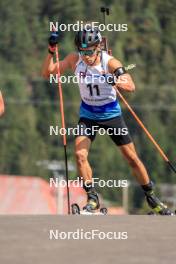 25.08.2023, Brezno-Osrblie, Slovakia (SVK): Asset Dyussenov (KAZ) - IBU Summer Biathlon World Championships, super sprint men, Brezno-Osrblie (SVK). www.nordicfocus.com. © Manzoni/NordicFocus. Every downloaded picture is fee-liable.