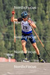 25.08.2023, Brezno-Osrblie, Slovakia (SVK): Artem Tyshchenko (UKR) - IBU Summer Biathlon World Championships, super sprint men, Brezno-Osrblie (SVK). www.nordicfocus.com. © Manzoni/NordicFocus. Every downloaded picture is fee-liable.