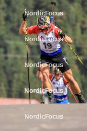 25.08.2023, Brezno-Osrblie, Slovakia (SVK): Wojciech Skorusa (POL) - IBU Summer Biathlon World Championships, super sprint men, Brezno-Osrblie (SVK). www.nordicfocus.com. © Manzoni/NordicFocus. Every downloaded picture is fee-liable.