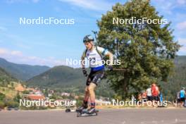 25.08.2023, Brezno-Osrblie, Slovakia (SVK): Hans Koellner (GER) - IBU Summer Biathlon World Championships, super sprint men, Brezno-Osrblie (SVK). www.nordicfocus.com. © Manzoni/NordicFocus. Every downloaded picture is fee-liable.
