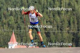 25.08.2023, Brezno-Osrblie, Slovakia (SVK): Maksim Fomin (LTU) - IBU Summer Biathlon World Championships, super sprint men, Brezno-Osrblie (SVK). www.nordicfocus.com. © Manzoni/NordicFocus. Every downloaded picture is fee-liable.