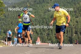 25.08.2023, Brezno-Osrblie, Slovakia (SVK): Artem Pryma (UKR) - IBU Summer Biathlon World Championships, super sprint men, Brezno-Osrblie (SVK). www.nordicfocus.com. © Manzoni/NordicFocus. Every downloaded picture is fee-liable.