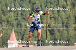 25.08.2023, Brezno-Osrblie, Slovakia (SVK): Denys Nasyko (UKR) - IBU Summer Biathlon World Championships, super sprint men, Brezno-Osrblie (SVK). www.nordicfocus.com. © Manzoni/NordicFocus. Every downloaded picture is fee-liable.