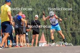 25.08.2023, Brezno-Osrblie, Slovakia (SVK): Pavel Magazeev (MDA) - IBU Summer Biathlon World Championships, super sprint men, Brezno-Osrblie (SVK). www.nordicfocus.com. © Manzoni/NordicFocus. Every downloaded picture is fee-liable.