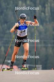 25.08.2023, Brezno-Osrblie, Slovakia (SVK): Lisa Maria Spark (GER) - IBU Summer Biathlon World Championships, super sprint women, Brezno-Osrblie (SVK). www.nordicfocus.com. © Manzoni/NordicFocus. Every downloaded picture is fee-liable.