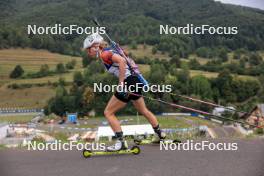 25.08.2023, Brezno-Osrblie, Slovakia (SVK): Marketa Davidova (CZE) - IBU Summer Biathlon World Championships, super sprint women, Brezno-Osrblie (SVK). www.nordicfocus.com. © Manzoni/NordicFocus. Every downloaded picture is fee-liable.