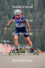 25.08.2023, Brezno-Osrblie, Slovakia (SVK): Anna Kryvonos (UKR) - IBU Summer Biathlon World Championships, super sprint women, Brezno-Osrblie (SVK). www.nordicfocus.com. © Manzoni/NordicFocus. Every downloaded picture is fee-liable.