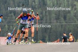 25.08.2023, Brezno-Osrblie, Slovakia (SVK): Sara Urumova (LTU) - IBU Summer Biathlon World Championships, super sprint women, Brezno-Osrblie (SVK). www.nordicfocus.com. © Manzoni/NordicFocus. Every downloaded picture is fee-liable.