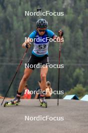 25.08.2023, Brezno-Osrblie, Slovakia (SVK): Alla Ghilenko (MDA) - IBU Summer Biathlon World Championships, super sprint women, Brezno-Osrblie (SVK). www.nordicfocus.com. © Manzoni/NordicFocus. Every downloaded picture is fee-liable.