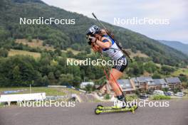 25.08.2023, Brezno-Osrblie, Slovakia (SVK): Marion Wiesensarter (GER) - IBU Summer Biathlon World Championships, super sprint women, Brezno-Osrblie (SVK). www.nordicfocus.com. © Manzoni/NordicFocus. Every downloaded picture is fee-liable.