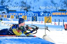 07.02.2023, Oberhof, Germany (GER): Martin Ponsiluoma (SWE) - IBU World Championships Biathlon, training, Oberhof (GER). www.nordicfocus.com. © Reichert/NordicFocus. Every downloaded picture is fee-liable.