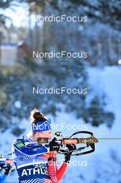 07.02.2023, Oberhof, Germany (GER): Lou Jeanmonnot (FRA) - IBU World Championships Biathlon, training, Oberhof (GER). www.nordicfocus.com. © Reichert/NordicFocus. Every downloaded picture is fee-liable.