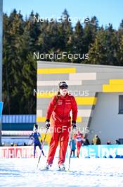 07.02.2023, Oberhof, Germany (GER): Lena Haecki Gross (SUI) - IBU World Championships Biathlon, training, Oberhof (GER). www.nordicfocus.com. © Reichert/NordicFocus. Every downloaded picture is fee-liable.