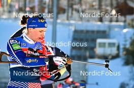 07.02.2023, Oberhof, Germany (GER): Julia Simon (FRA) - IBU World Championships Biathlon, training, Oberhof (GER). www.nordicfocus.com. © Reichert/NordicFocus. Every downloaded picture is fee-liable.