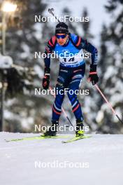 26.11.2023, Oestersund, Sweden, (SWE): Quentin Fillon Maillet (FRA) - IBU World Cup Biathlon, individual men, Oestersund (SWE). www.nordicfocus.com. © Manzoni/NordicFocus. Every downloaded picture is fee-liable.