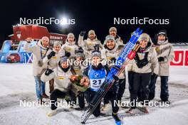 26.11.2023, Oestersund, Sweden, (SWE): Sebastian Stalder (SUI) - IBU World Cup Biathlon, individual men, Oestersund (SWE). www.nordicfocus.com. © Manzoni/NordicFocus. Every downloaded picture is fee-liable.