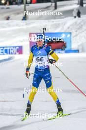 26.11.2023, Oestersund, Sweden, (SWE): Emil Nykvist (SWE) - IBU World Cup Biathlon, individual men, Oestersund (SWE). www.nordicfocus.com. © Authamayou/NordicFocus. Every downloaded picture is fee-liable.