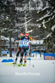 26.11.2023, Oestersund, Sweden, (SWE): Sophia Schneider (GER), Janina Hettich-Walz (GER), (l-r) - IBU World Cup Biathlon, individual women, Oestersund (SWE). www.nordicfocus.com. © Authamayou/NordicFocus. Every downloaded picture is fee-liable.