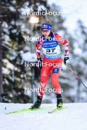 26.11.2023, Oestersund, Sweden, (SWE): Anna Gandler (AUT) - IBU World Cup Biathlon, individual women, Oestersund (SWE). www.nordicfocus.com. © Manzoni/NordicFocus. Every downloaded picture is fee-liable.