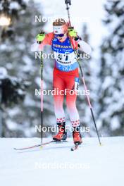 26.11.2023, Oestersund, Sweden, (SWE): Emma Lunder (CAN) - IBU World Cup Biathlon, individual women, Oestersund (SWE). www.nordicfocus.com. © Manzoni/NordicFocus. Every downloaded picture is fee-liable.
