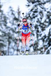 26.11.2023, Oestersund, Sweden, (SWE): Lena Haecki-Gross (SUI) - IBU World Cup Biathlon, individual women, Oestersund (SWE). www.nordicfocus.com. © Manzoni/NordicFocus. Every downloaded picture is fee-liable.