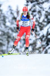26.11.2023, Oestersund, Sweden, (SWE): Kamila Cichon (POL) - IBU World Cup Biathlon, individual women, Oestersund (SWE). www.nordicfocus.com. © Manzoni/NordicFocus. Every downloaded picture is fee-liable.