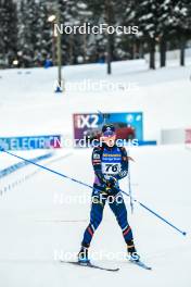 26.11.2023, Oestersund, Sweden, (SWE): Sophie Chauveau (FRA) - IBU World Cup Biathlon, individual women, Oestersund (SWE). www.nordicfocus.com. © Authamayou/NordicFocus. Every downloaded picture is fee-liable.