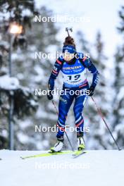 26.11.2023, Oestersund, Sweden, (SWE): Lou Jeanmonnot (FRA) - IBU World Cup Biathlon, individual women, Oestersund (SWE). www.nordicfocus.com. © Manzoni/NordicFocus. Every downloaded picture is fee-liable.