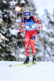 26.11.2023, Oestersund, Sweden, (SWE): Lisa Theresa Hauser (AUT) - IBU World Cup Biathlon, individual women, Oestersund (SWE). www.nordicfocus.com. © Manzoni/NordicFocus. Every downloaded picture is fee-liable.
