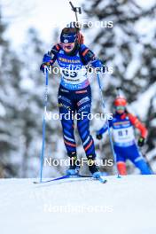 26.11.2023, Oestersund, Sweden, (SWE): Gilonne Guigonnat (FRA) - IBU World Cup Biathlon, individual women, Oestersund (SWE). www.nordicfocus.com. © Manzoni/NordicFocus. Every downloaded picture is fee-liable.