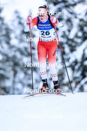 26.11.2023, Oestersund, Sweden, (SWE): Benita Peiffer (CAN) - IBU World Cup Biathlon, individual women, Oestersund (SWE). www.nordicfocus.com. © Manzoni/NordicFocus. Every downloaded picture is fee-liable.