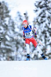 26.11.2023, Oestersund, Sweden, (SWE): Ekaterina Avvakumova (KOR) - IBU World Cup Biathlon, individual women, Oestersund (SWE). www.nordicfocus.com. © Manzoni/NordicFocus. Every downloaded picture is fee-liable.