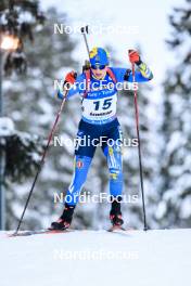 26.11.2023, Oestersund, Sweden, (SWE): Anna Kryvonos (UKR) - IBU World Cup Biathlon, individual women, Oestersund (SWE). www.nordicfocus.com. © Manzoni/NordicFocus. Every downloaded picture is fee-liable.
