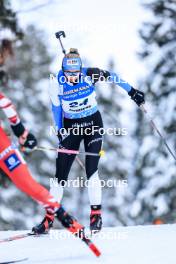 26.11.2023, Oestersund, Sweden, (SWE): Susan Kuelm (EST) - IBU World Cup Biathlon, individual women, Oestersund (SWE). www.nordicfocus.com. © Manzoni/NordicFocus. Every downloaded picture is fee-liable.