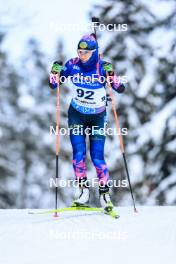26.11.2023, Oestersund, Sweden, (SWE): Polina Yegorova (KAZ) - IBU World Cup Biathlon, individual women, Oestersund (SWE). www.nordicfocus.com. © Manzoni/NordicFocus. Every downloaded picture is fee-liable.