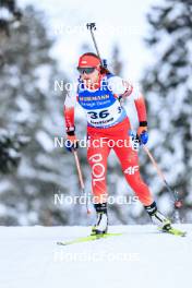 26.11.2023, Oestersund, Sweden, (SWE): Joanna Jakiela (POL) - IBU World Cup Biathlon, individual women, Oestersund (SWE). www.nordicfocus.com. © Manzoni/NordicFocus. Every downloaded picture is fee-liable.