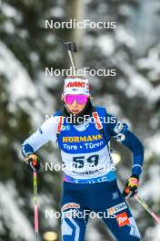 26.11.2023, Oestersund, Sweden, (SWE): Erika Janka (FIN) - IBU World Cup Biathlon, individual women, Oestersund (SWE). www.nordicfocus.com. © Authamayou/NordicFocus. Every downloaded picture is fee-liable.