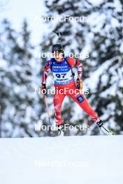 26.11.2023, Oestersund, Sweden, (SWE): Anna Juppe (AUT) - IBU World Cup Biathlon, individual women, Oestersund (SWE). www.nordicfocus.com. © Manzoni/NordicFocus. Every downloaded picture is fee-liable.