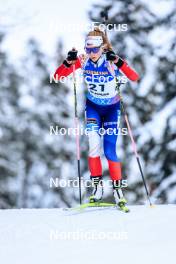 26.11.2023, Oestersund, Sweden, (SWE): Marketa Davidova (CZE) - IBU World Cup Biathlon, individual women, Oestersund (SWE). www.nordicfocus.com. © Manzoni/NordicFocus. Every downloaded picture is fee-liable.