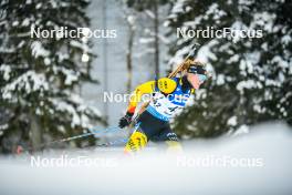 26.11.2023, Oestersund, Sweden, (SWE): Maya Cloetens (BEL) - IBU World Cup Biathlon, individual women, Oestersund (SWE). www.nordicfocus.com. © Authamayou/NordicFocus. Every downloaded picture is fee-liable.